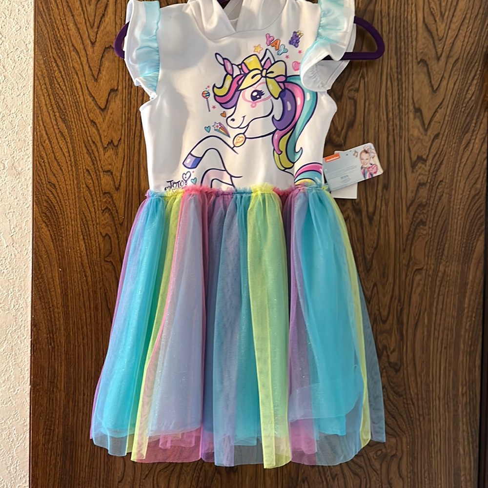 Jojo Siwa Unicorn hooded dress